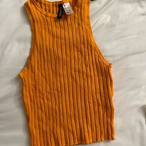 Ribbed tank from HM super fun summer color